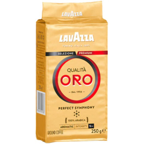 Кава мелена Lavazza Qualita Oro 250 г (8000070019911) – LAVAZZA