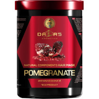 Маска для волос Dalas Natural component с маслом гранатовых косточек и натуральным кокосовым маслом 1000 мл. 