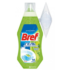 WC-гель з кошиком Bref Зелене яблуко 360 мл 