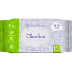 Серветки вологі Chicolino для дітей з перших днів життя, 120 шт