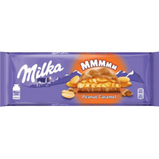 Шоколад Мілка аріхас карамель mmMax Milka peanut caramel 300 g.