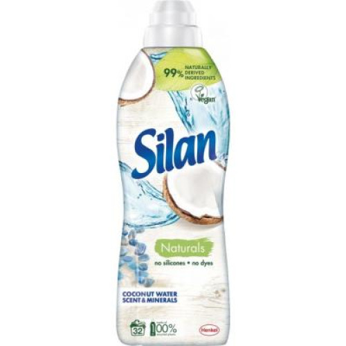 Кондиціонер для білизни Silan Naturals Аромат кокосової води 800мл. – Silan