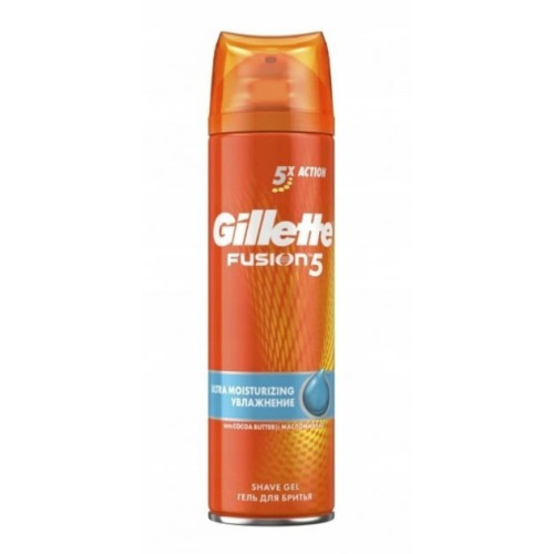 Гель для бритья Gillette Fusion 5 Ultra Moisturizing 200 мл – Gillette