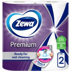Паперові рушники Zewa Premium 2 шари 90 відривів 2 рулони 