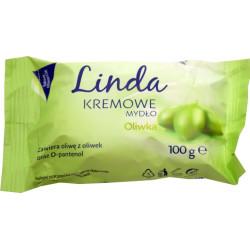 Крем-мило тверде Linda з екстрактом оливок, 100 г