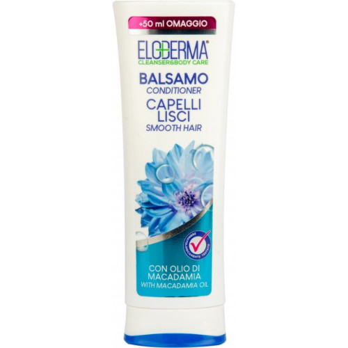 Кондиционер для тонких волос Eloderma с маслом макадамии питания 300 мл (8059602240835) – Eloderma