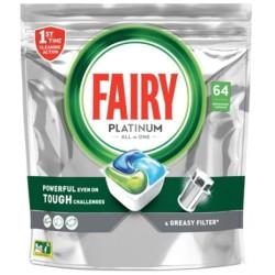 Капсули для посудомийної машини FAIRY Platinum Plus All in 1, 64 шт