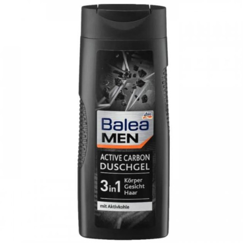 Гель для душа Balea Men 3в1 Active Carbon для мужчин 300 мл – BALEA
