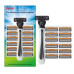 Станки для бриття Razor For Men Replacement Cutter 12 касет – 