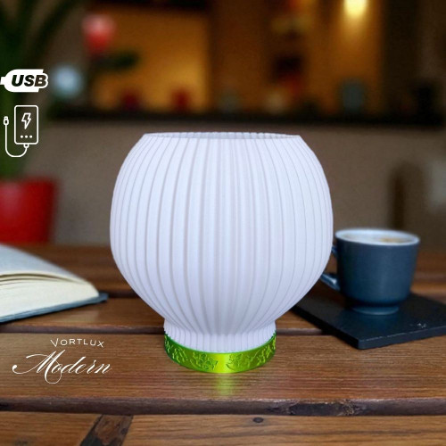Настільна декоративна лампа Vortlux Modern Green Usb – Без бренду (вид 3)