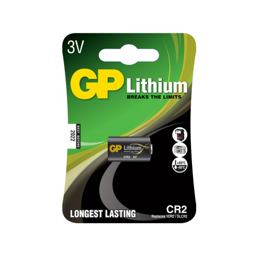 Батарейка Gp CR2 Lithium FOTO 3.0V (CR2-U1 / 4891199006999) – Gp