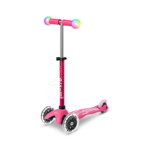 Самокат Micro Mini Deluxe Magic Pink LED (MMD130) – Micro