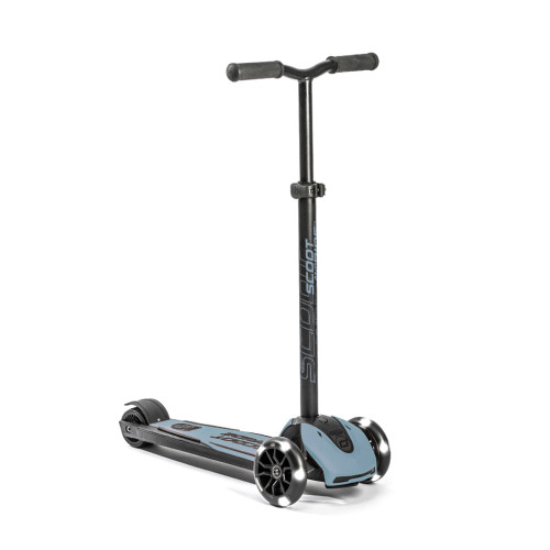 Самокат Scoot&Ride Highwaykick 5 LED Steel (SR-190117-STEEL) – Scoot&Ride