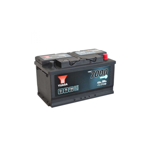 Акумулятор автомобільний Yuasa 12V 75Ah EFB Start Stop Battery (YBX7110) – Yuasa