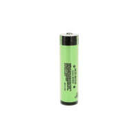 Аккумулятор 18650 3400mAh, TipTop, Protected, 6.8A, 4.2/3.6/2.5V, green Panasonic (NCR18650B-P / 18780)