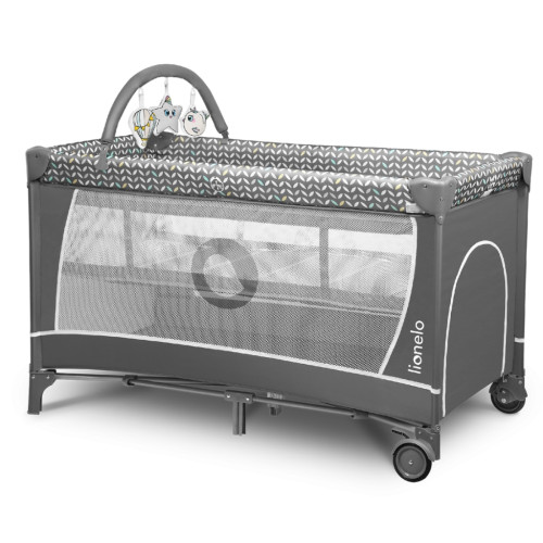 Детский манеж Lionelo Flower Grey Scandi (LO-FLOWER GREY SCANDI) – Lionelo (вид 3)