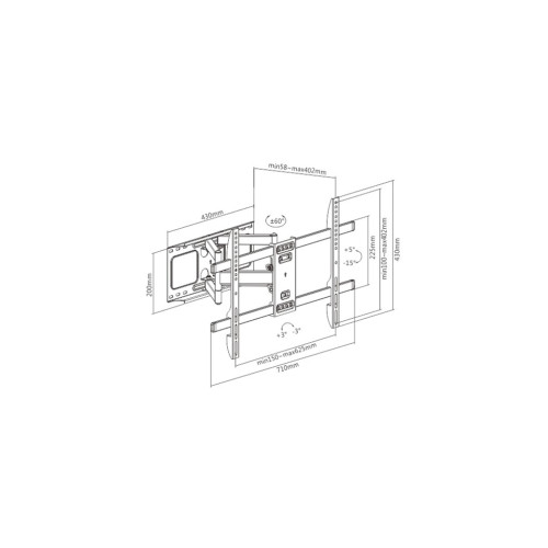 Кронштейн Gembird WM-80ST-02 – Gembird (вид 1)