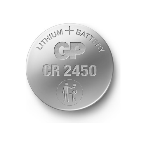 Батарейка Gp CR2450 Lithium 3.0V * 1 (отрывается) (CR2450-8U5 / 4891199063954) – Gp (вид 1)