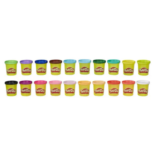 Набор для творчества Hasbro Play-Doh Набор пластилина из 40 баночек (E9413) – Hasbro (вид 1)