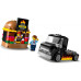 Конструктор LEGO City Вантажівка з гамбургерами 194 деталей (60404) – LEGO (вид 3)