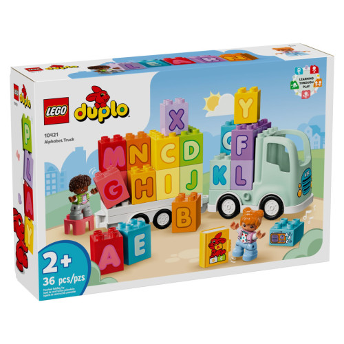 Конструктор LEGO DUPLO Town Грузовик с азбукой 36 деталей (10421) – LEGO (вид 4)