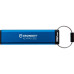 USB флеш накопичувач Kingston 32GB IronKey Keypad 200 AES-256 Encrypted Blue USB 3.2 (IKKP200/32GB) – KINGSTON (вид 4)
