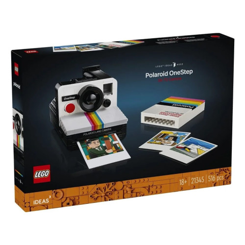 Конструктор LEGO Ideas Фотоаппарат Polaroid OneStep SX-70 516 деталей (21345-) – LEGO