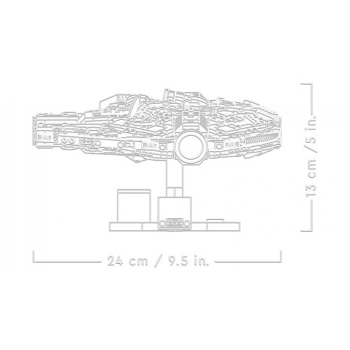 Конструктор LEGO Star Wars Тысячелетний сокол 921 деталь (75375) – LEGO (вид 4)