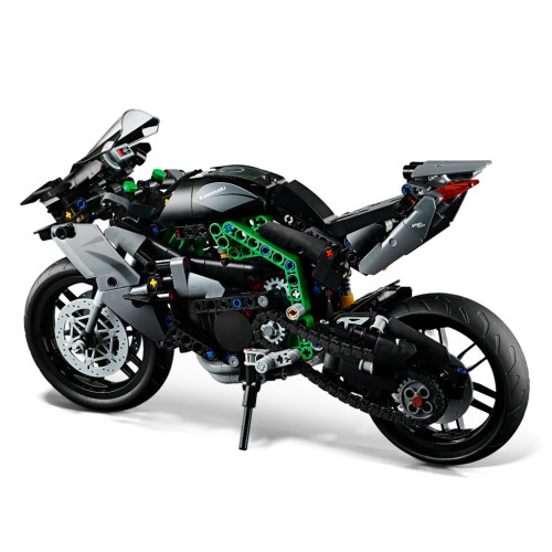 Конструктор LEGO Technic Мотоцикл Kawasaki Ninja H2R 643 детали (42170) – LEGO (вид 4)