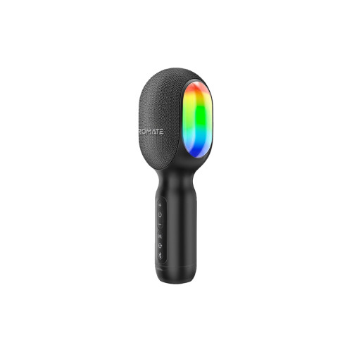 Микрофон Promate VocalMic Bluetooth 2 x AUX LED Black (vocalmic.black) – Promate