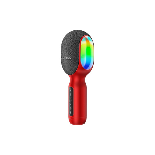 Микрофон Promate VocalMic Bluetooth 2 x AUX LED Red (vocalmic.red) – Promate