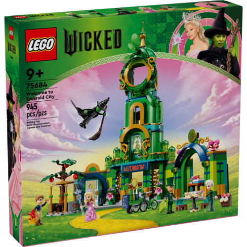 Конструктор LEGO Wicked Добро пожаловать в Изумрудный город 945 деталей (75684) – LEGO