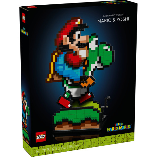 Конструктор LEGO Super Mario World: Марио и Йоши (71438) – LEGO