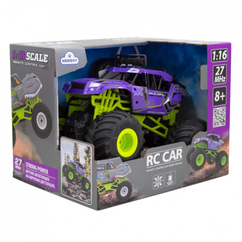 Радіокерована іграшка Sulong Toys Bigfoot Off-road – Violet (1:16, 27 МГц (MHz)) (SL-358RHV) – Sulong Toys (вид 2)