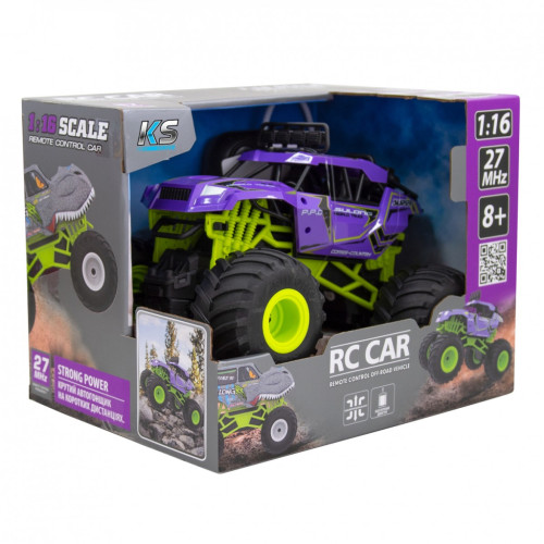 Радіокерована іграшка Sulong Toys Bigfoot Off-road – Violet (1:16, 27 МГц (MHz)) (SL-358RHV) – Sulong Toys (вид 3)