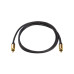 Кабель мультимедійний 1xRCA M to 1xRCA M 1.0m PowerPlant (CA911752) – PowerPlant