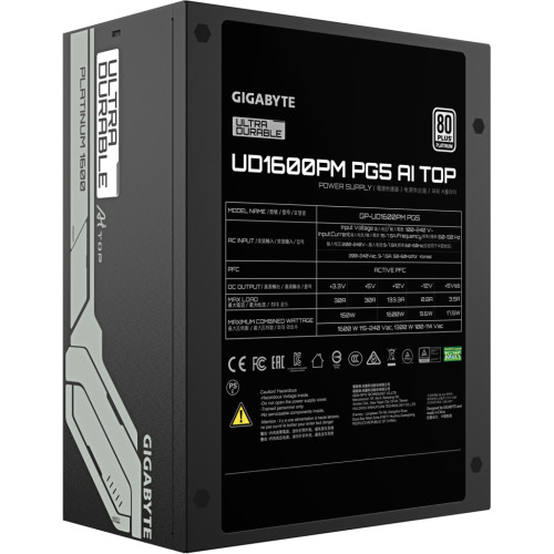 Блок живлення GIGABYTE 1600W (GP-UD1600PM PG5) – GIGABYTE (вид 2)