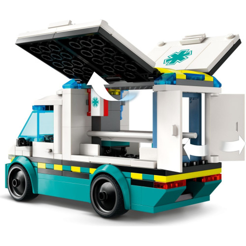 Конструктор LEGO City Скорая помощь (60451) – LEGO (вид 3)