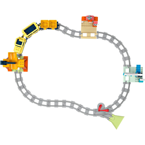 Конструктор LEGO DUPLO Town Большой интерактивный общественный поезд (10428-) – LEGO (вид 2)