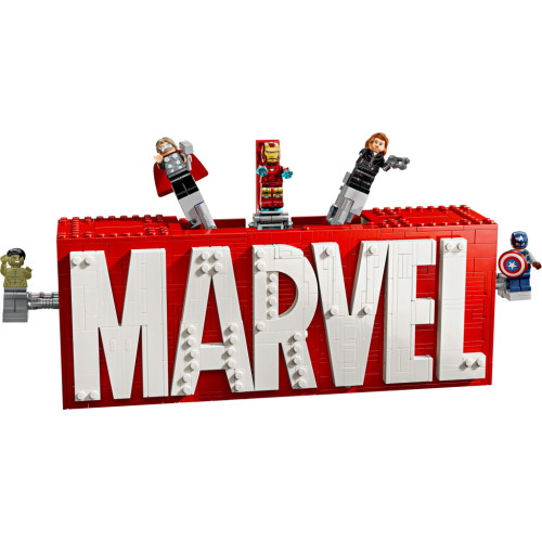 Конструктор LEGO Super Heroes Логотип и минифигурки MARVEL (76313) – LEGO (вид 1)