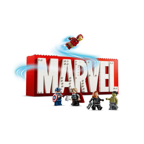 Конструктор LEGO Super Heroes Логотип и минифигурки MARVEL (76313) – LEGO (вид 2)