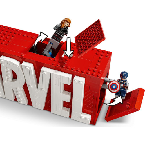 Конструктор LEGO Super Heroes Логотип и минифигурки MARVEL (76313) – LEGO (вид 3)