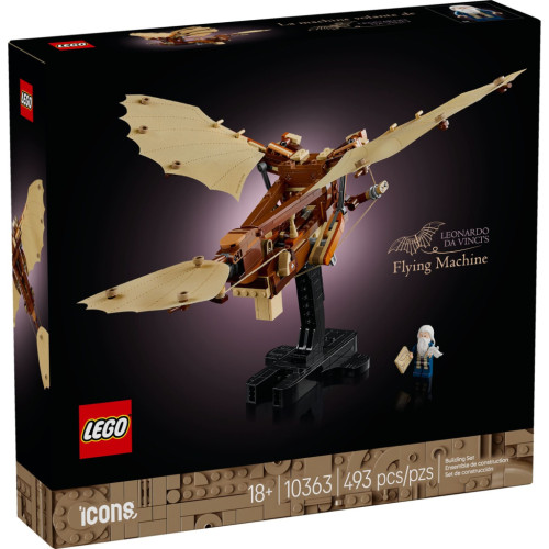 Конструктор LEGO Icons Летательный аппарат Леонардо да Винчи (10363) – LEGO