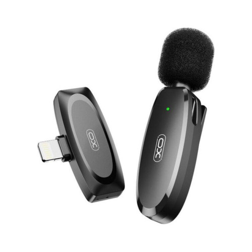 Микрофон XO MKF08B з придушенням шуму lightning Black (XO MKF08B-IP) – XO (вид 1)