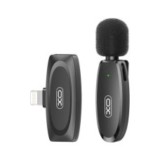 Микрофон XO MKF08B з придушенням шуму lightning Black (XO MKF08B-IP)