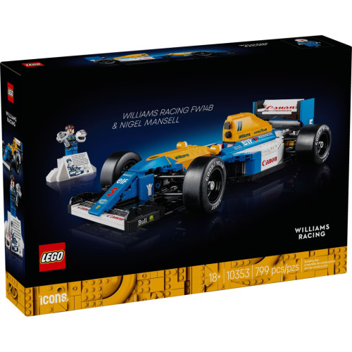 Конструктор LEGO Icons Williams Racing FW14B и Найджел Мэнселл (10353) – LEGO