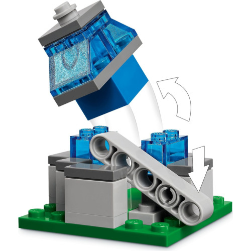 Конструктор LEGO Minecraft Нападение на деревню с воздушным шаром Гаст (21273) – LEGO (вид 3)