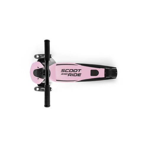 Самокат Scoot&Ride Highwaykick-5 LED рожевий (SR-190117-ROSE) – Scoot&Ride (вид 1)