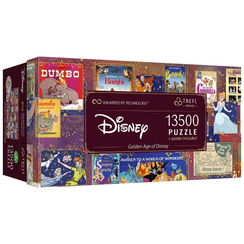 Пазл Trefl UFT Mickey&friends Золотой век Disney 13500 элементов (5900511810264) – Trefl