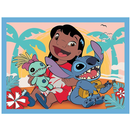 Пазл Trefl Lilo&Stitch Счастливые 2 in 1+memos (5900511935851) – Trefl (вид 2)